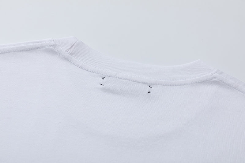 AMRI Staggered Logo Print Cotton Jersey T-Shirt