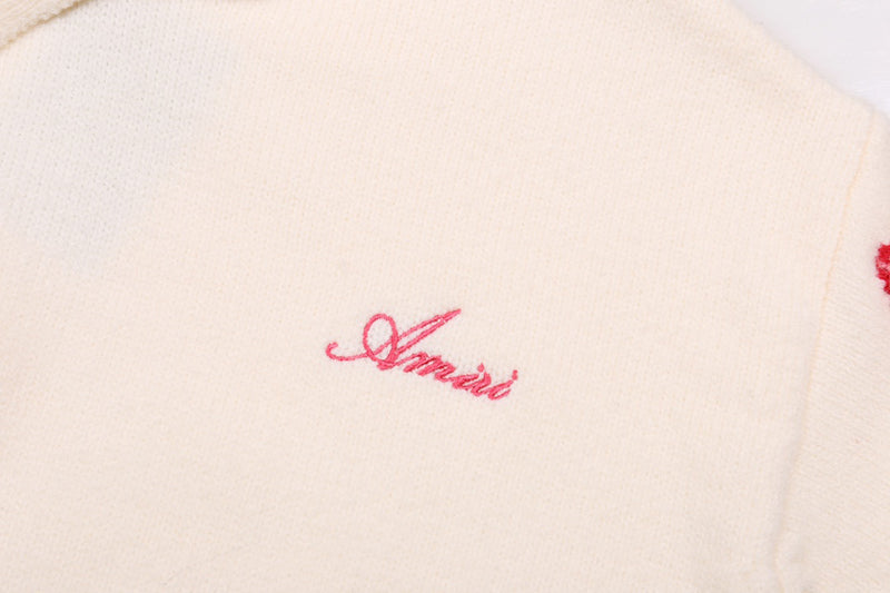 AMRI Apricot Core Knitted sweater Hoodie