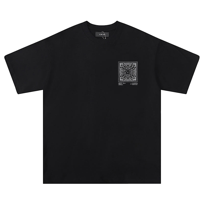 AMRI Printed Cotton Crewneck T-Shirt