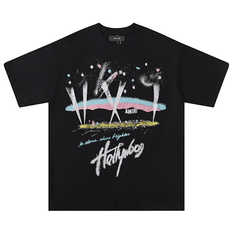 AMRI Hollywood Cotton Graphic T-Shirt