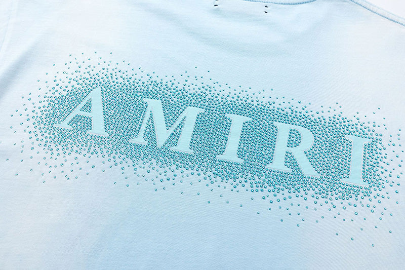 AMRI Alphabet star embellished glitter print T-shirts