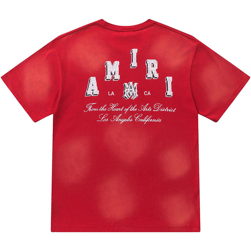 AMRI LOGO Print Short Sleeve T-shirts