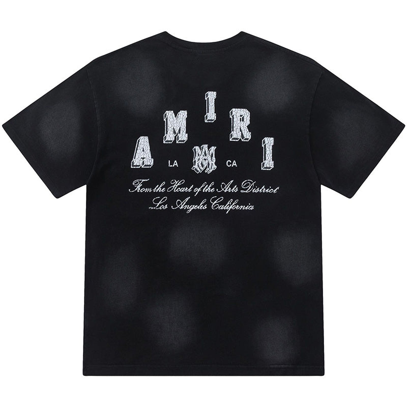 AMRI LOGO Print Short Sleeve T-shirts