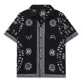 AMRI Ouija Board Bowling Shirt In Black