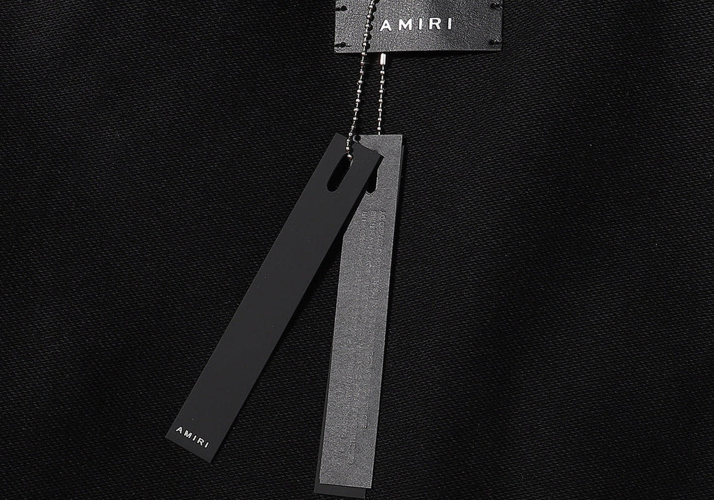 AMRl Street Style Long Sleeves Plain Cotton Logo Hoodies