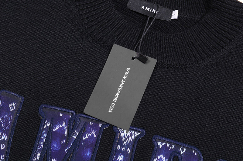 AMRl Logo Knitted Sweater