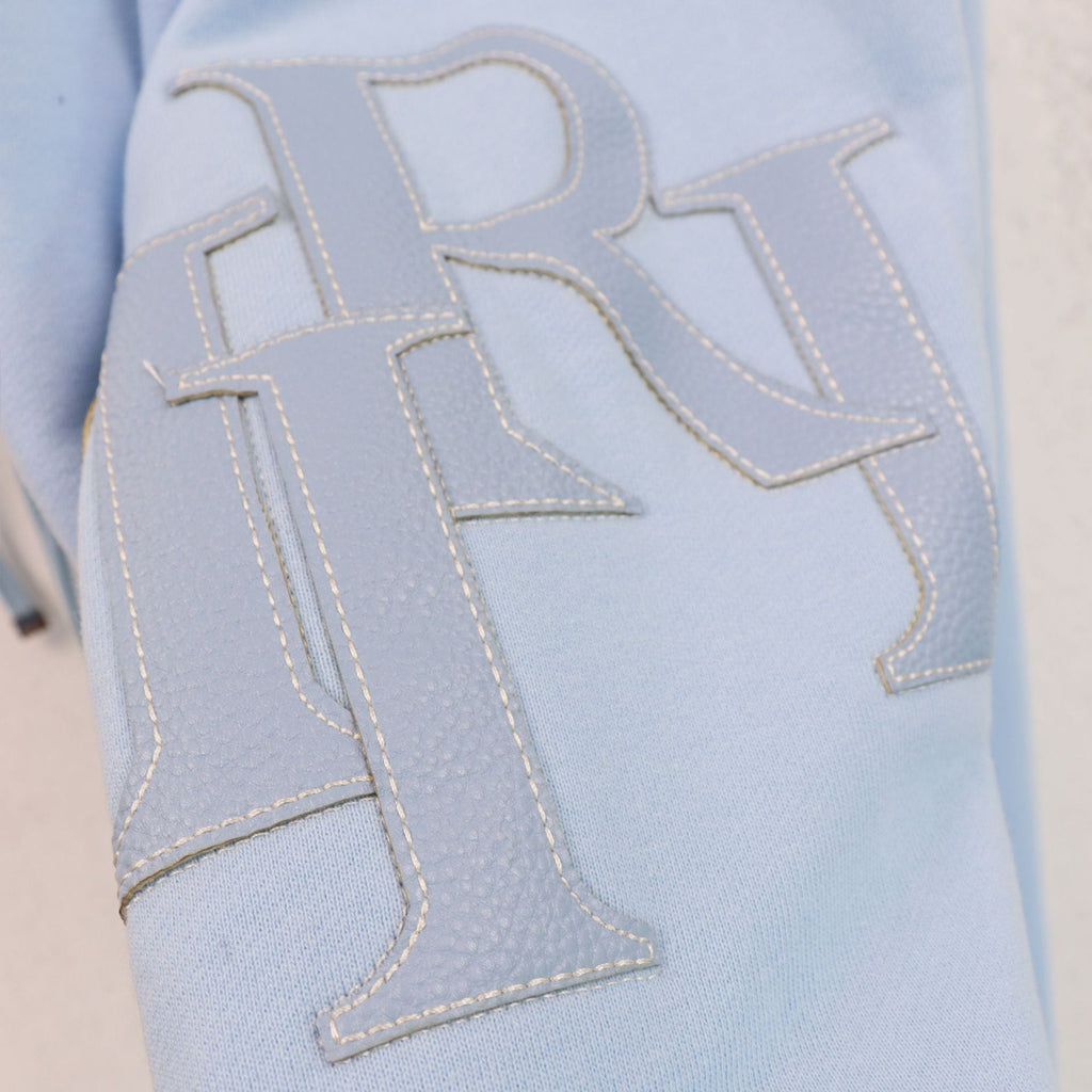 AMRI Leather Logo Cotton-Jersey Pant