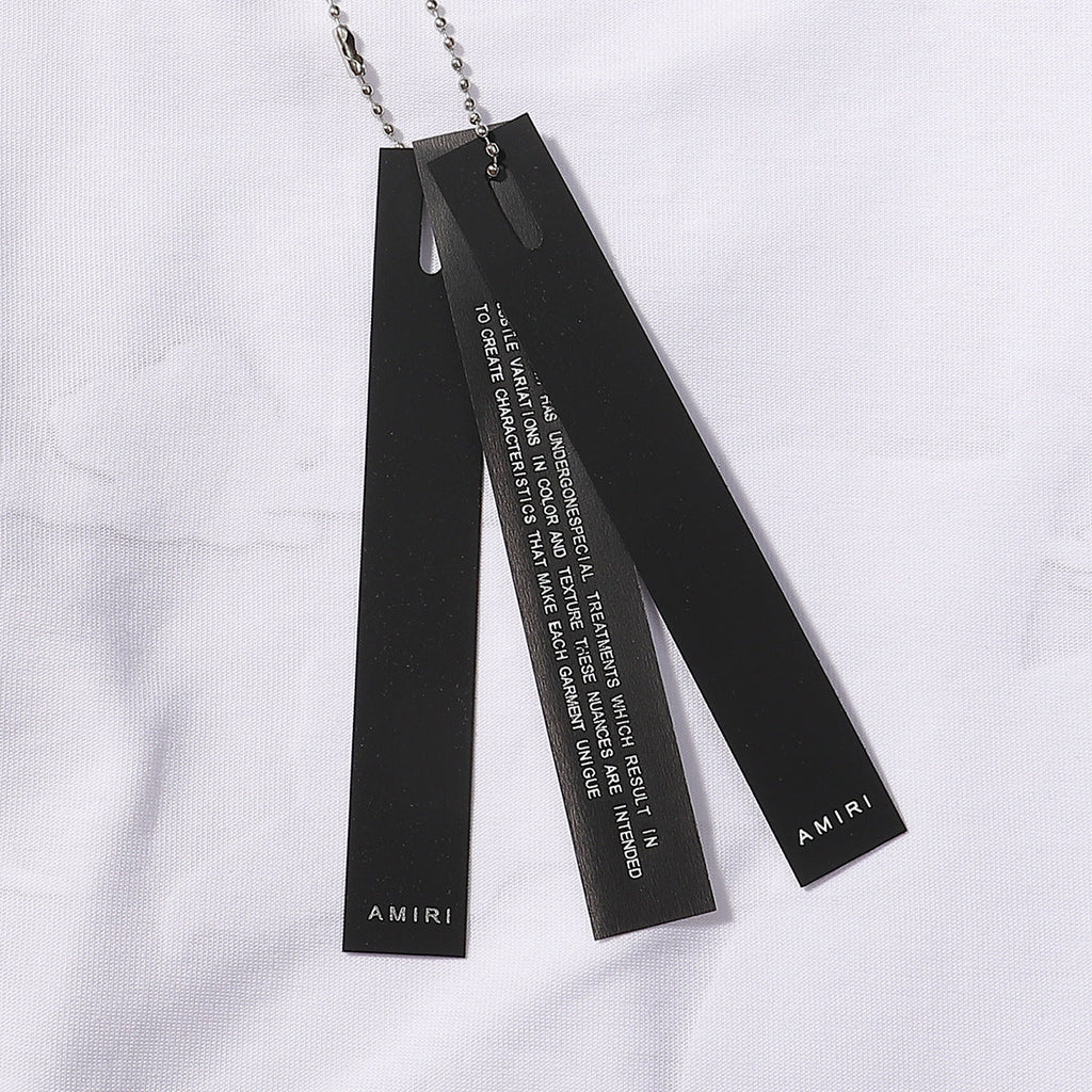 AMRI Logo crystal-embellished cotton T-shirt