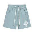 AMRI Starburst logo shell swim shorts