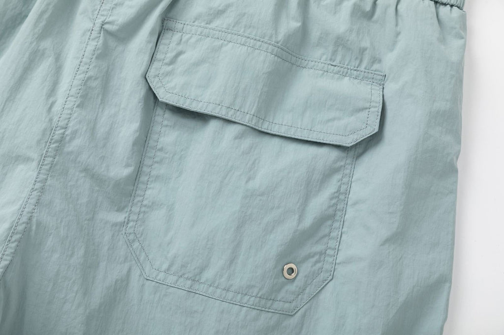 AMRI Starburst logo shell swim shorts