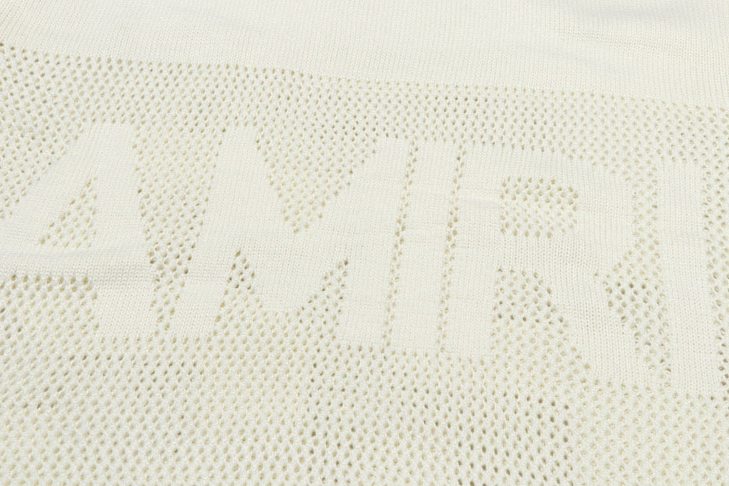 AMRI Logo-Embossed Fine Knit Jumper