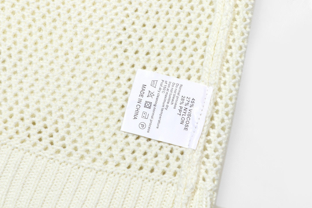 AMRI Logo-Embossed Fine Knit Jumper