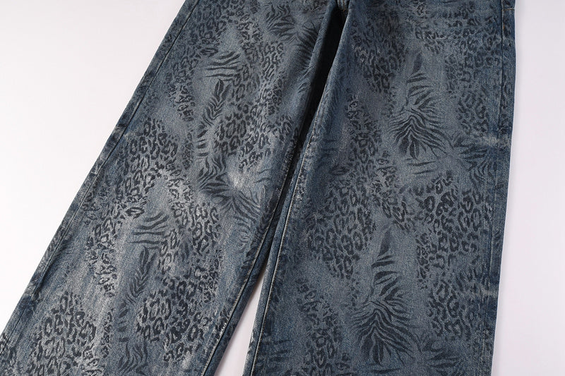 Purple Brand Crystal Diamond Jeans #100