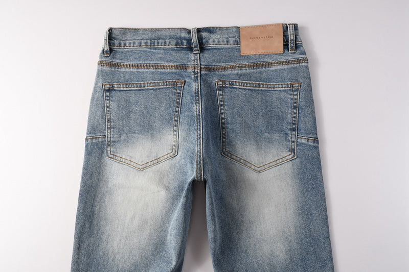 Purple Brand Crystal Diamond Jeans #9132