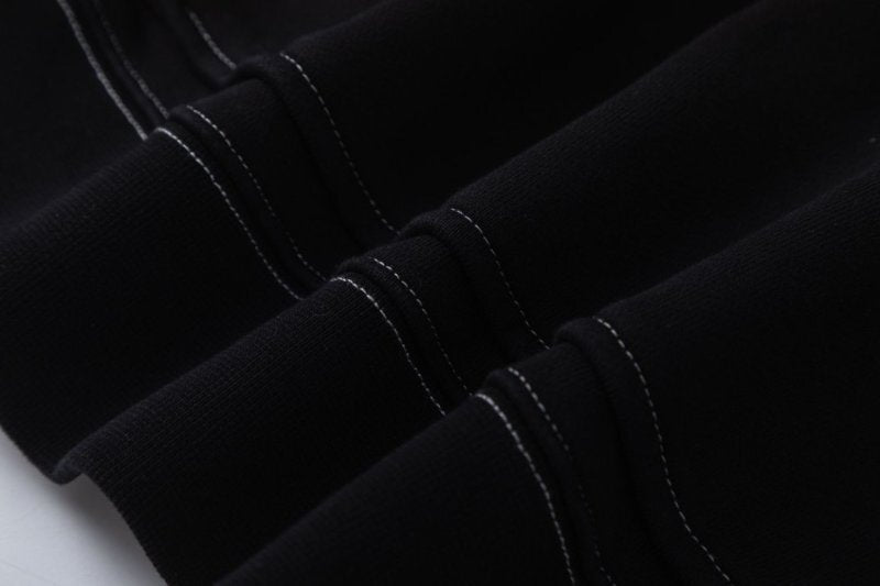 AMRI outline-pocket hoodie