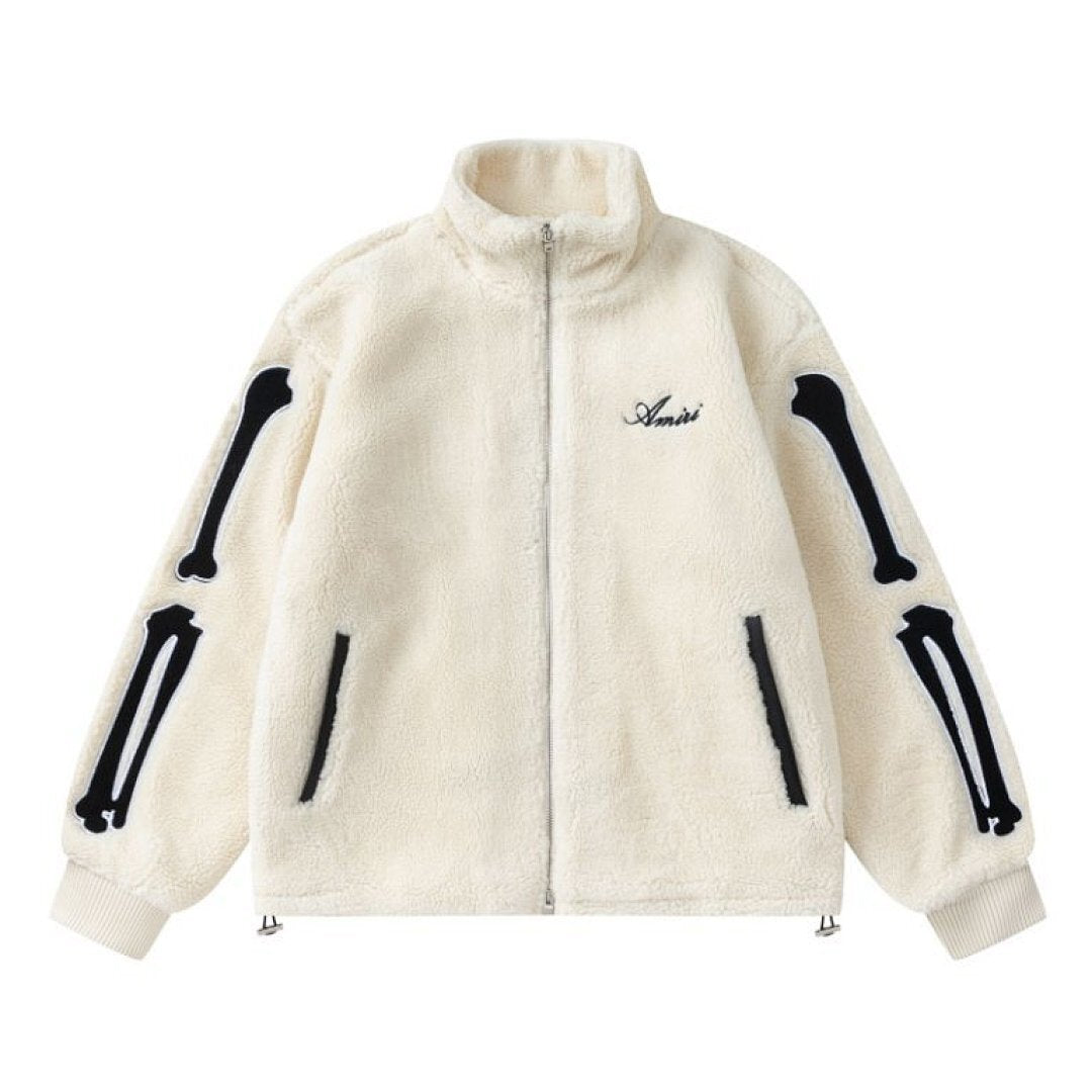 AMRI Men's Sherpa Bones Blouson Fleece Jacket