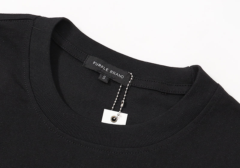 Purple Brand Palm Tree Print T-Shirt