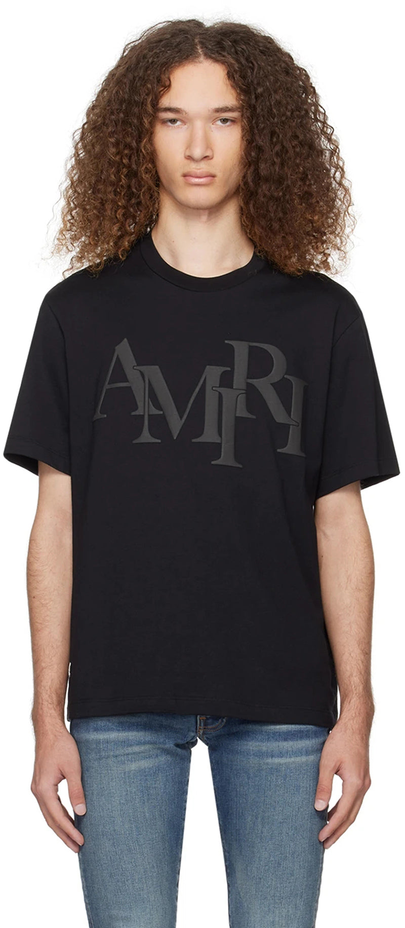 AMRI Staggered Logo T-shirt