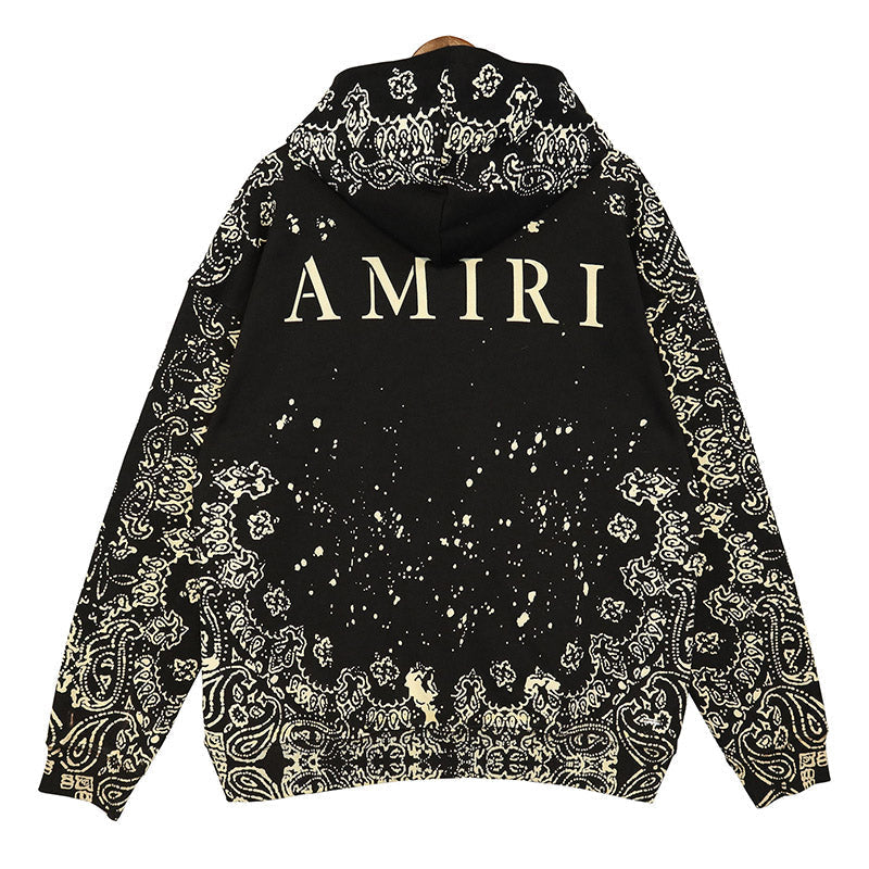 AMRI Bandana Bleach hoodie