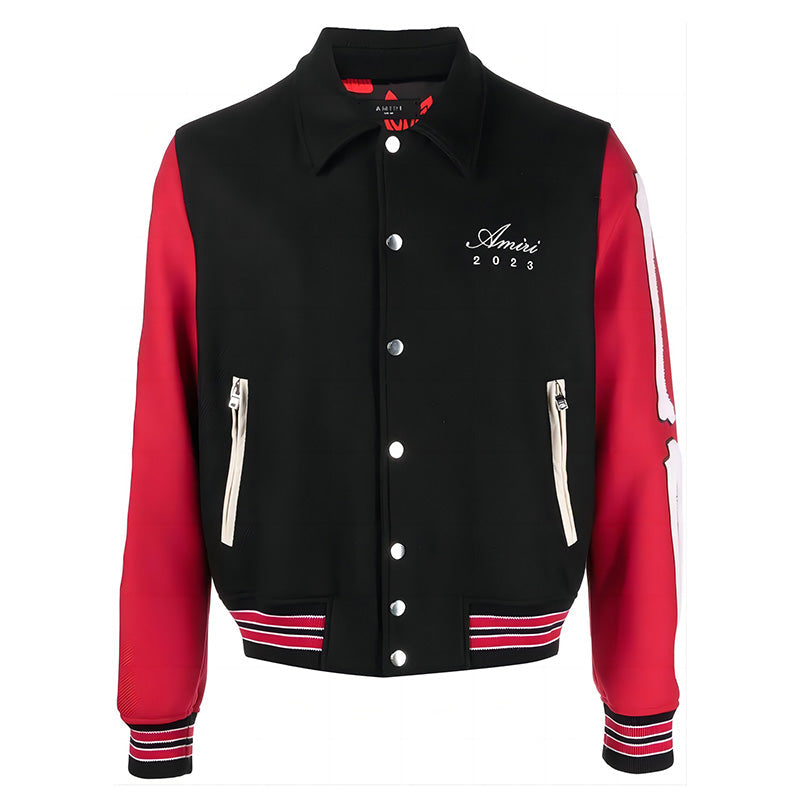 AMRI Lunar New Year Bones bomber jacket