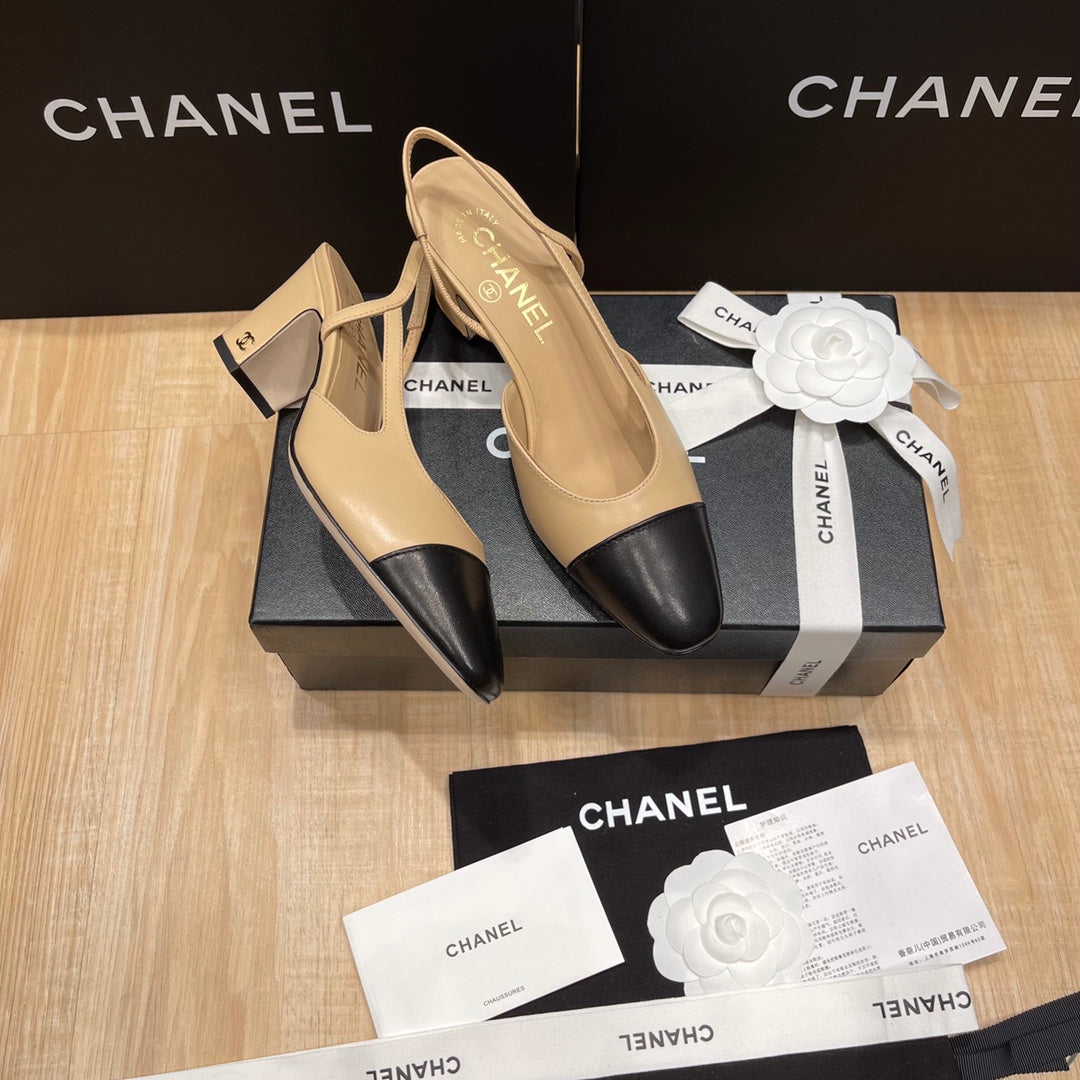 Chanel Classic Slingback Heels