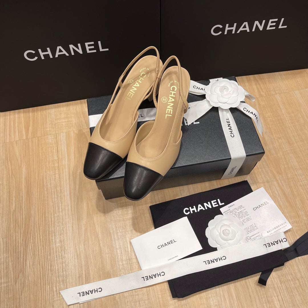 Chanel Classic Slingback Heels