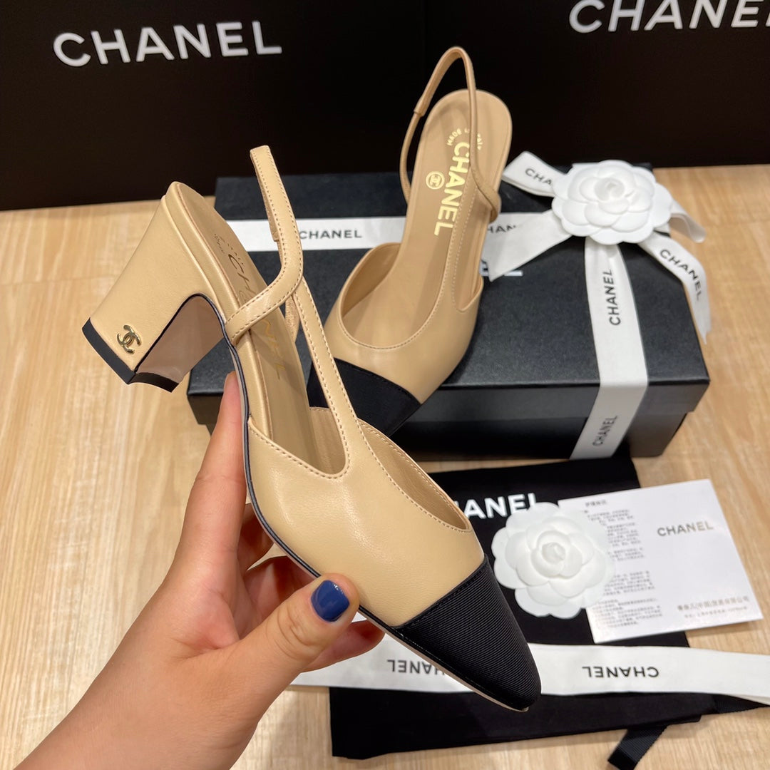 Chanel Classic Slingback Heels