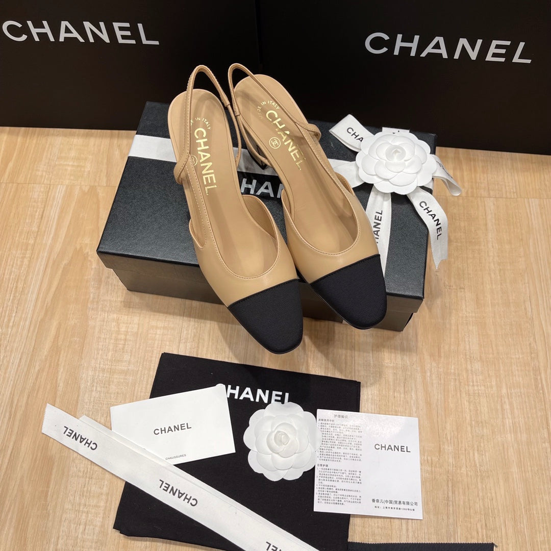 Chanel Classic Slingback Heels