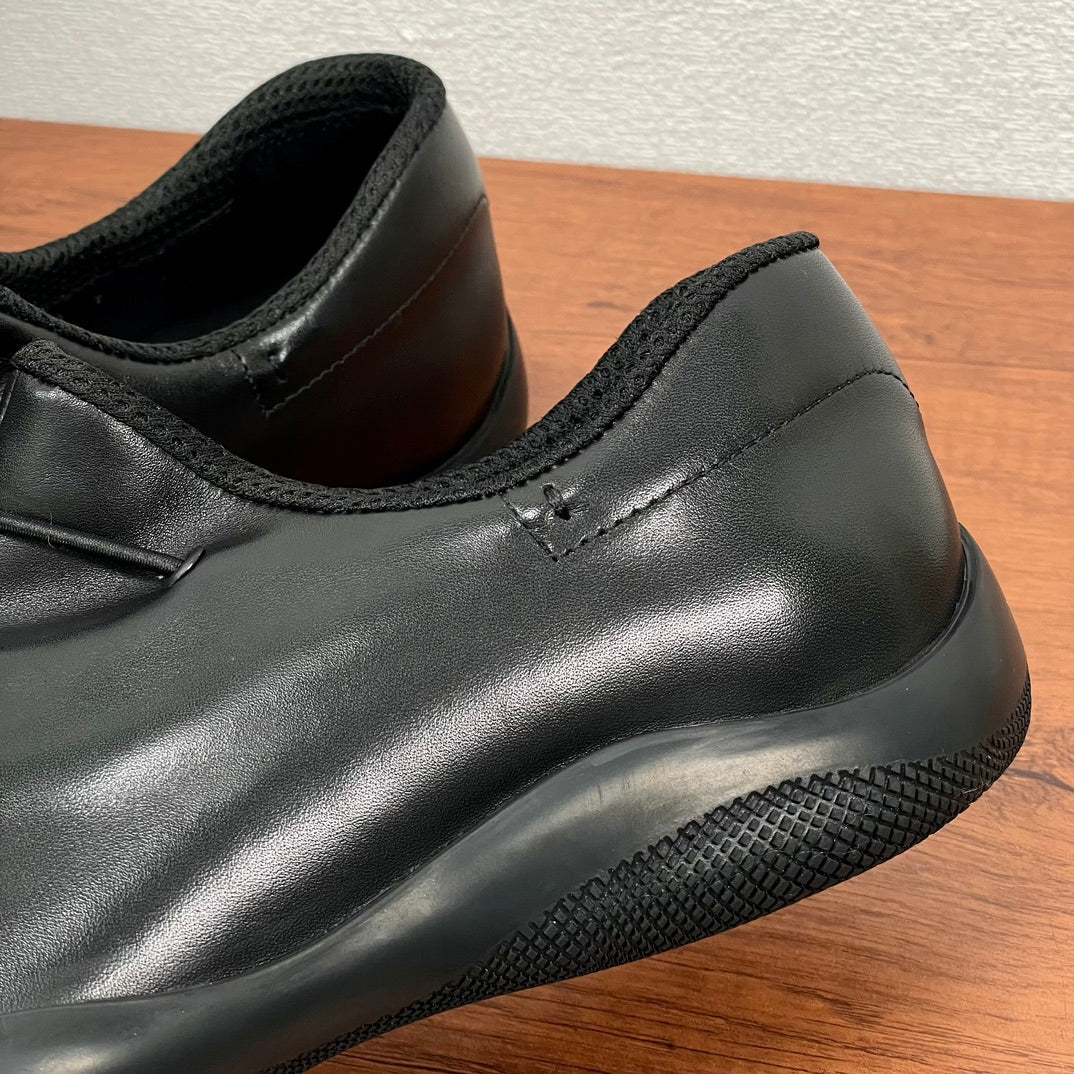 Prada Toblach Leather Casual Sneakers