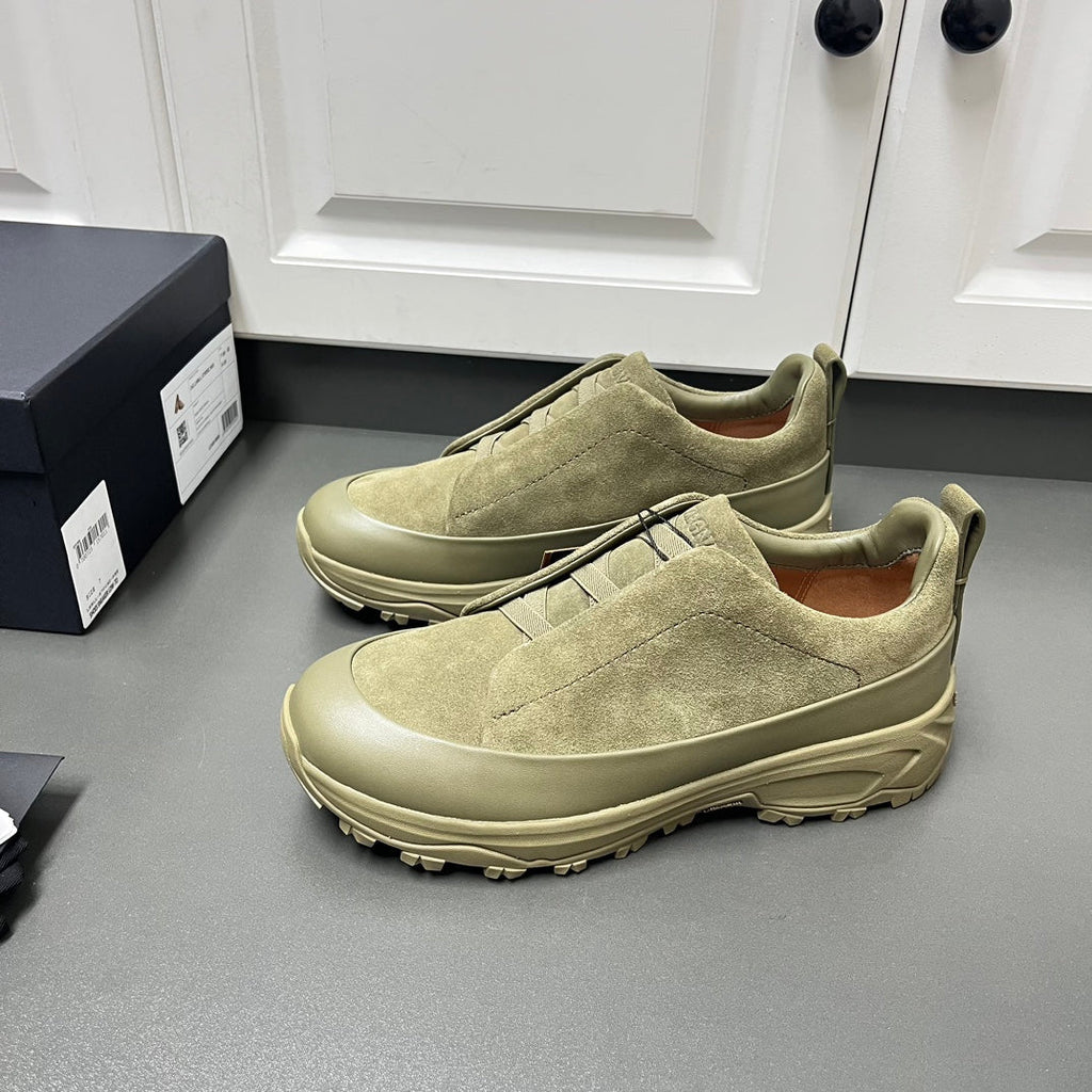 Zegna Triple Stitch™ Monte Suede Loafers – 2024 Collection