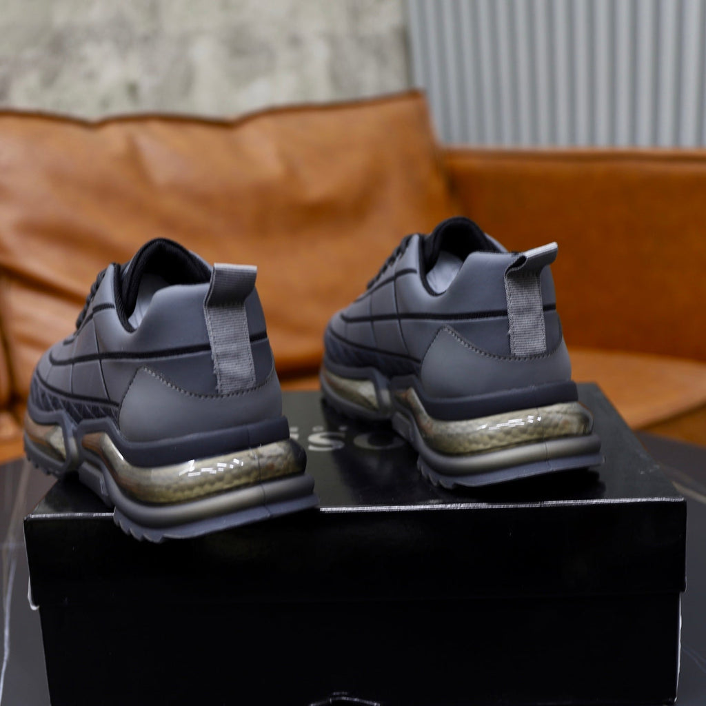 Boss Men's Knit Sport Sneakers