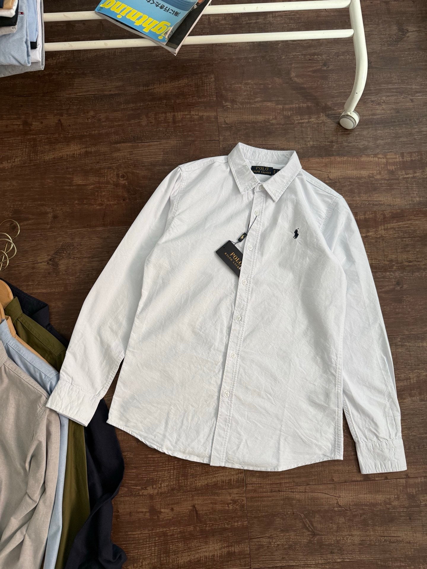 Ralph Lauren Oxford Long-Sleeve Shirt – 2025 Collection