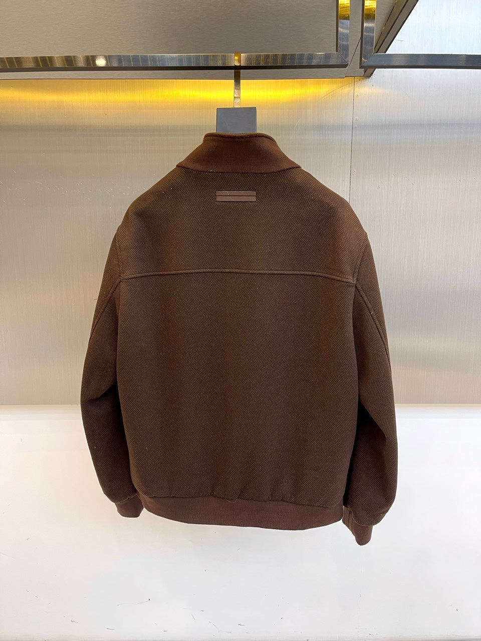 Zegna Stand Collar Minimalist Jacket – 25SS